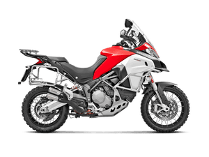 S-D9SO10-HIFFT | AKRAPOVIC | Ducati Multistrada 950 / 950 S 2017 -2020 Slip-On Line (Titanium)