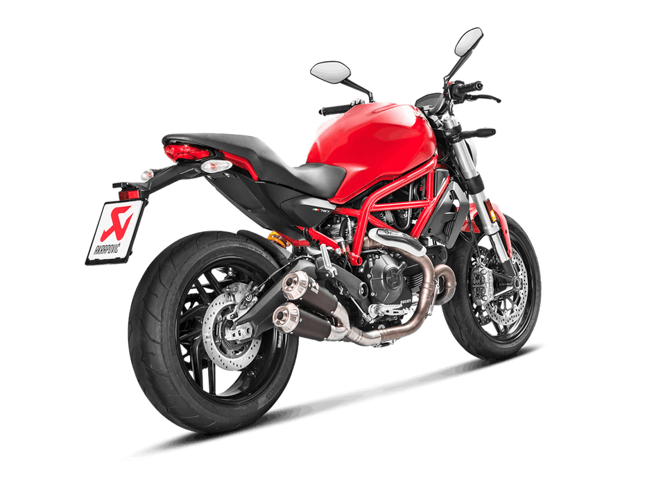 S-D8SO4-CUBTBL/1 | AKRAPOVIC | Ducati Scrambler Icon/Urban Enduro/Classic/Full Throttle 2015 -2020 Slip-On Line (Titanium)