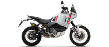 ARROW EXHAUST | DUCATI DESERT X 950 2022-2024 | Indy Race aluminium "Dark" silencer with steel end cap