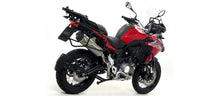 ARROW EXHAUST | for Benelli TRK 502X 2017-20 | Race-Tech aluminium "Dark" silencer with carby end cap