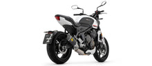 ARROW EXHAUST | TRIUMPH TRIDENT 660 2021-2024 | Full system racing with Veloce aluminium "Dark" silencers