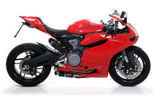 ARROW EXHAUST | Ducati 899 Panigale 2014/2015 | Titanium Works silencers (right and left) with carby end cap