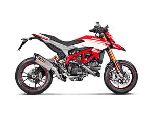 S-D9SO8-RT | AKRAPOVIC | Ducati Hyperstrada 2013 -2018 Slip-On Line (Titanium)
