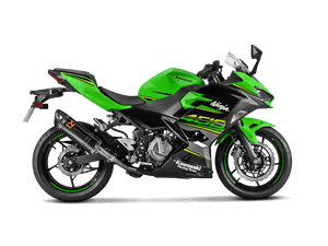 S-K4SO6-APC | AKRAPOVIC | Kawasaki Ninja 400 2018 -2023 Slip-On Line (Carbon)