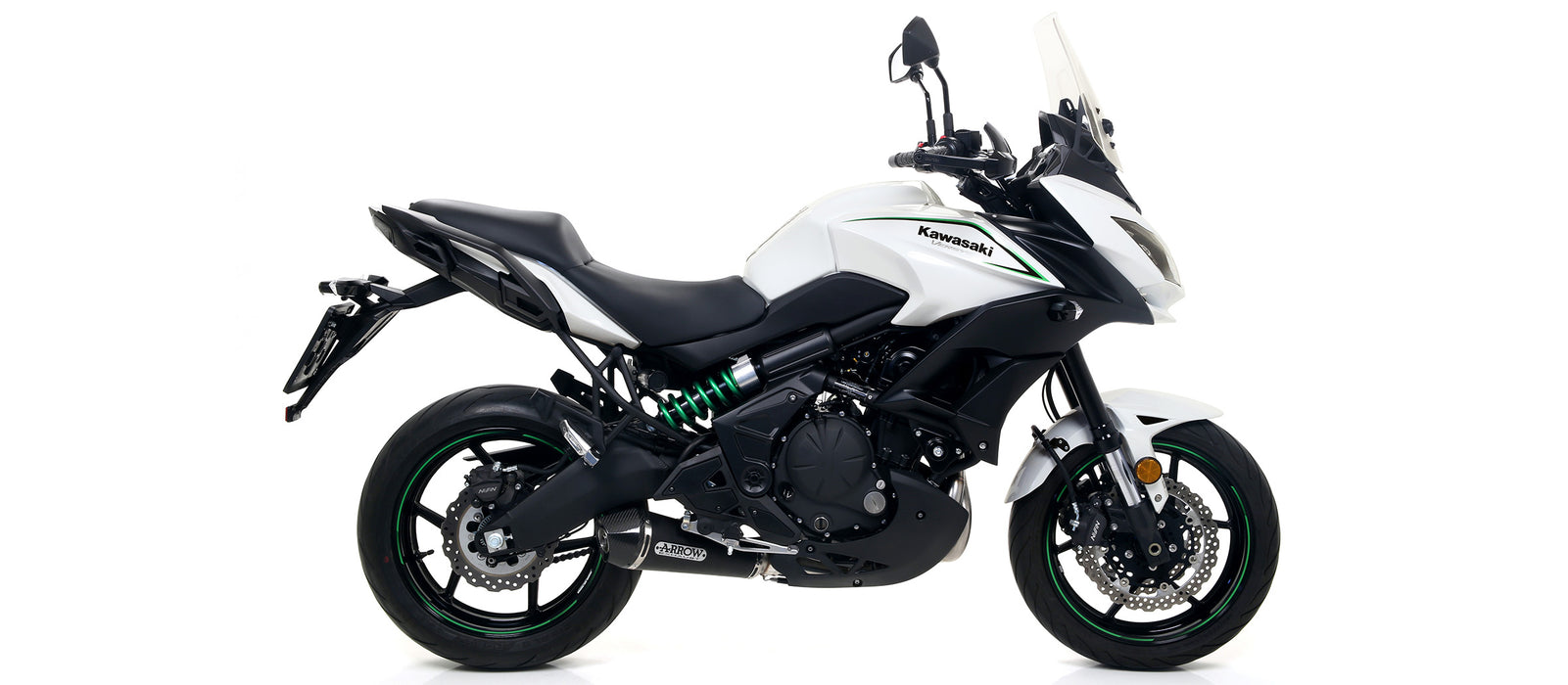 ARROW EXHAUST | Kawasaki Versys 650 2017-2020 | X-Kone "Dark" silencer