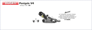 ARROW EXHAUST | Ducati Panigale V4 / V4S 2018/19