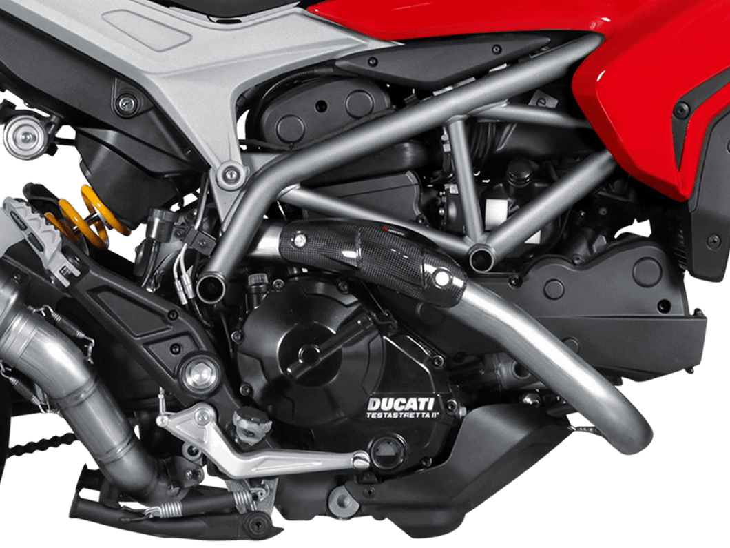 P-HSD8E2 | AKRAPOVIC | Ducati Hyperstrada 2013 -2018 Heat shield (Carbon)