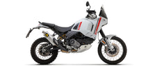 ARROW EXHAUST | DUCATI DESERT X 950 2022-2024 | Indy Race aluminium "Dark" silencer with steel end cap