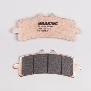 Braking 930CM55; Braking Pad Set Sinter-Metal
