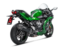 S-K10SO21-HRAABL | AKRAPOVIC | Kawasaki Ninja H2 SX 2018 -2020 Slip-On Line (Titanium)