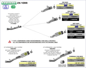 ARROW EXHAUST | for Kawasaki ZX-10R 2021-24