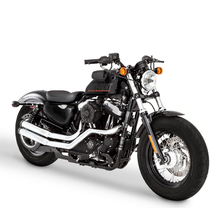 Rinehart Exhaust | Harley Davidson Sportster FastTracks 2-into-2
