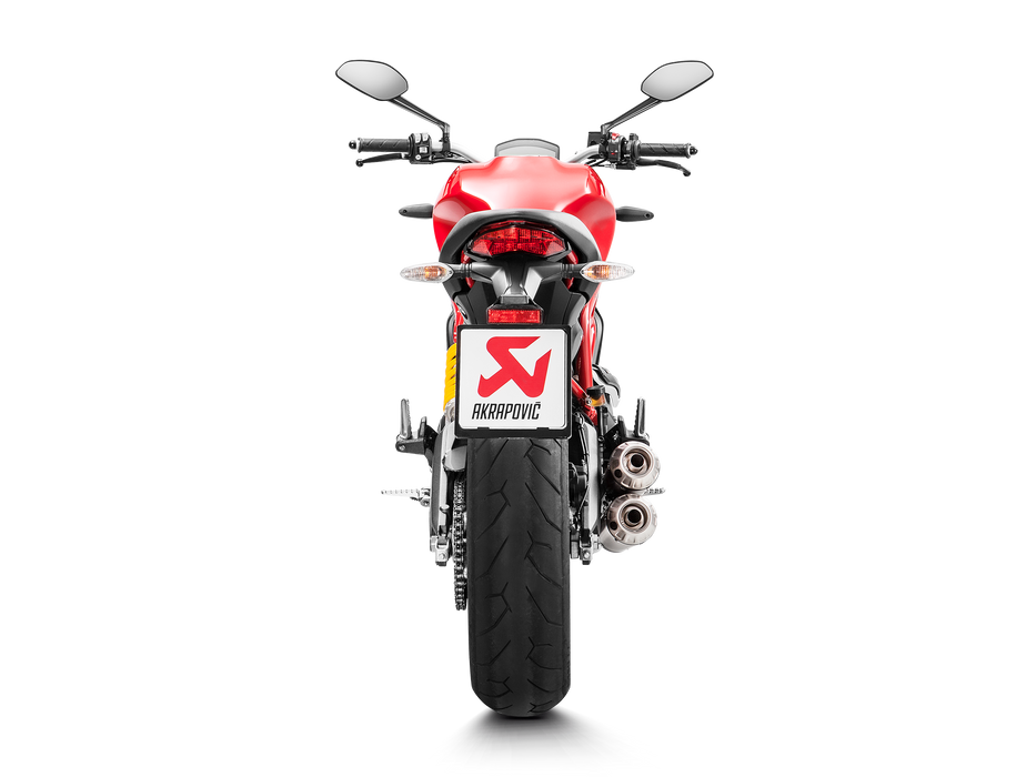 S-D8SO4-CUBTB/1 | ARAPOVIC | DUCATI | MONSTER 797/797+/659 2017-2020 - Slip-On Line (Titanium)