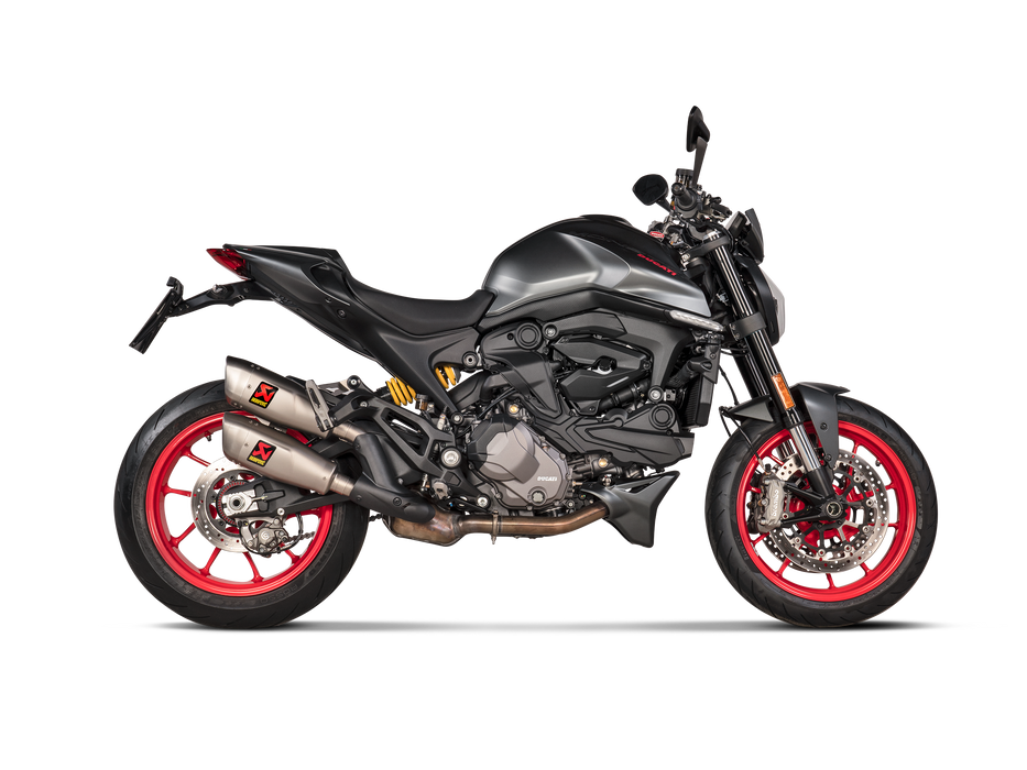 S-D9SO17-HCQT | ARAPOVIC | DUCATI MONSTER 950  2021-2024- Slip-On Line (Titanium)