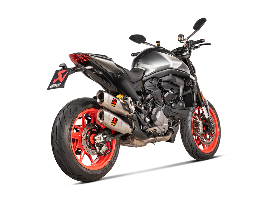 S-D9SO17-HCQT | ARAPOVIC | DUCATI MONSTER 950  2021-2024- Slip-On Line (Titanium)