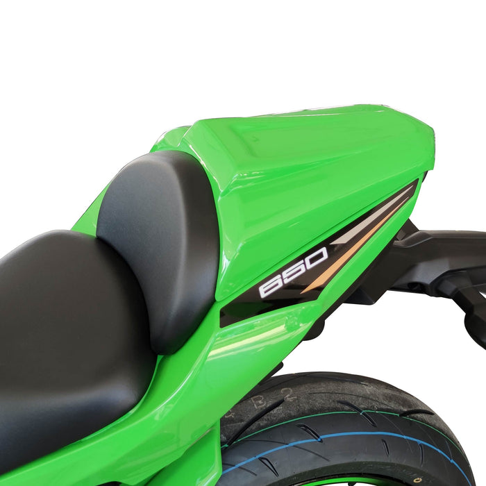 Ermax | seat cowl ermax for ninja 650 2020-24 , blanc mat/noir mat (blanc pearl flat stardust, metallic flat spark black [739 ] ) -Ermax