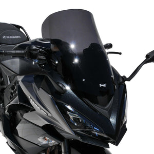 high protection windshield (50cm ) ermax for z1000 sx (ninja 1000) 2020 -2021 light black -Ermax
