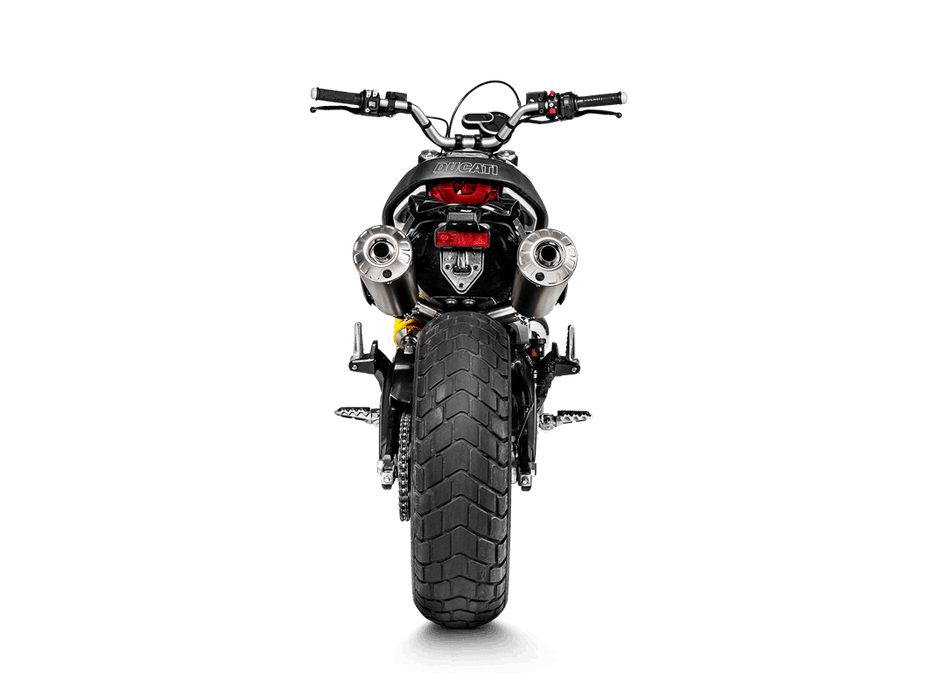 L-D11SO3 | AKRAPOVIC | Ducati Scrambler 1100 2018 -2020 Optional Link Pipe (SS)
