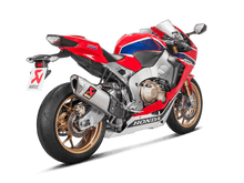 S-H10SO17-HAPXLT/1 | AKRPOVIC | Honda CBR 1000 RR SP / SP2 2017-2019 Slip-On Line (Titanium)