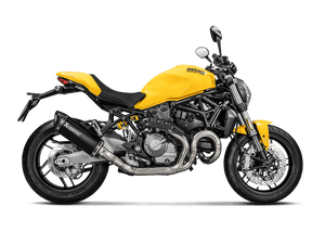E-D12E1/1 | AKRAPOVIC | Ducati Monster 821 2017 -2020 Evolution Header (Titanium)