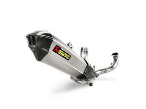 E-D12E4 | AKRAPOVIC | Ducati Multistrada 1200 S 2015 -2017 Optional Header (Titanium)