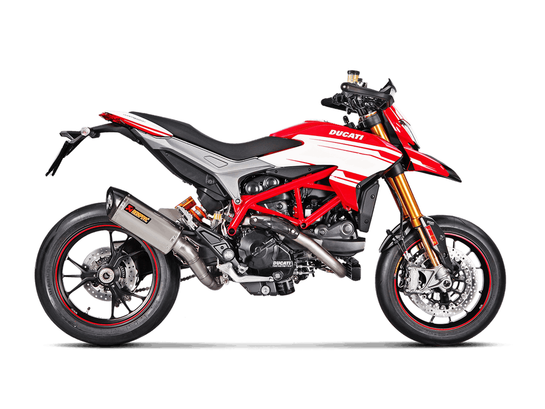 E-D8E1 | AKRAPOVIC | Ducati Hyperstrada 2016 -2018 Evolution Header (Titanium) 939
