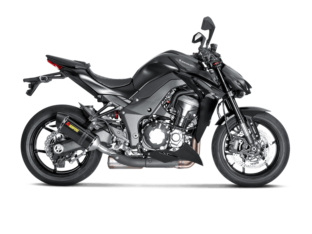 S-K10SO18-HZC |  AKRAPOVIC |  Kawasaki Z1000 2014 -2020 Slip-On Line (Carbon)