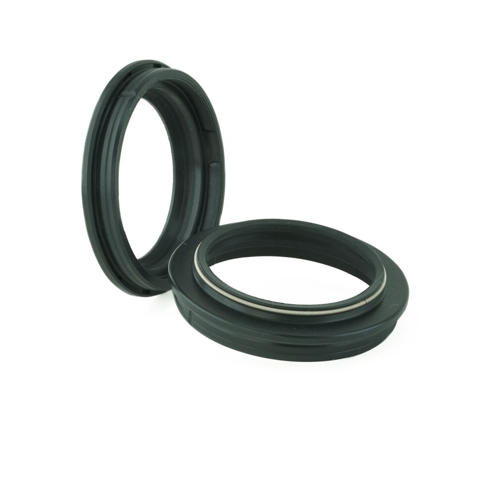DSS-025 | K-TECH | FRONT FORK DUST SEALS (PAIR) 45MM SHOWA (WITH SPRING)