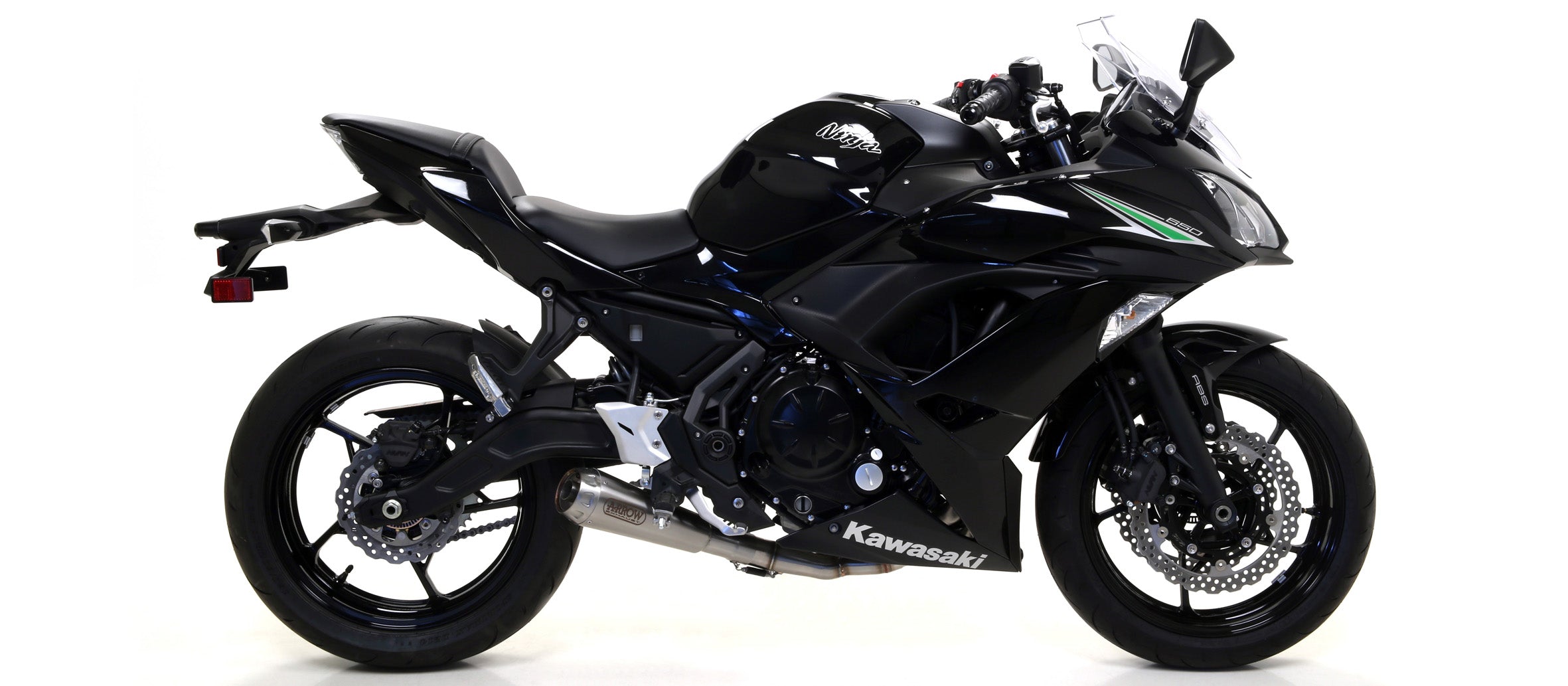 ARROW EXHAUST | Kawasaki Ninja 650 2017-2020 | Nichrom Pro-Race silencer