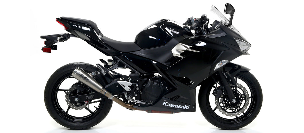 ARROW EXHAUST | Kawasaki Ninja 400 2018-2023 | Nichrom Pro-Race silencer