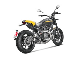 Ducati Scrambler Café Racer 2017 -2020 Optional Header (Titanium)