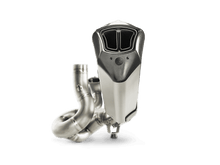 E-D12E4 | AKRAPOVIC | Ducati Multistrada 1200 S 2015 -2017 Optional Header (Titanium)