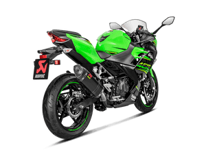 S-K4SO6-APC | AKRAPOVIC | Kawasaki Ninja 400 2018 -2023 Slip-On Line (Carbon)