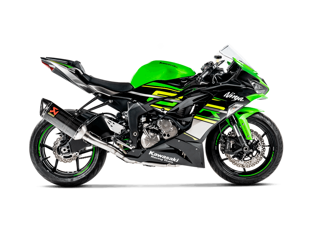 S-K6R11-RC | AKRAPOVIC  | Kawasaki Ninja ZX-6R 636 2013 -2020 Racing Line (Carbon)