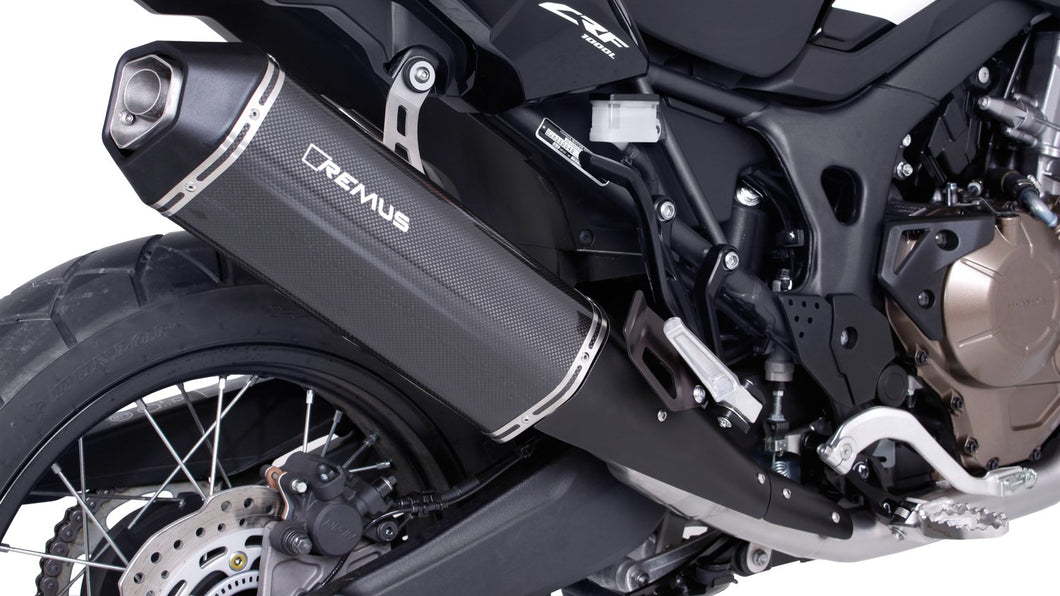 Honda CRF Africa Twin - Remus slip on (muffler) Carbon