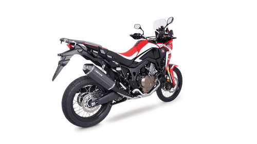 Honda CRF Africa Twin - Remus Carbon Okami Slip-on + stainless steel header (2-1)