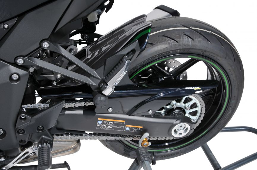 Ermax | hugger arriere ermax for z1000 sx (ninja 1000) 2020 -2021, noir satin (série black line) 2020/2021 -Ermax