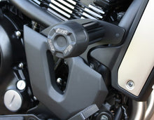 GSG-MOTOTECHNIK | Crash pad set | Attachments coated in black | Kawasaki Vulcan S 2015-2021 | 4060285-K63