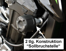 GSG-MOTOTECHNIK | Duo Safety crash pad set | Kawasaki  Z900 2017-2021 | 40602-K68-SH