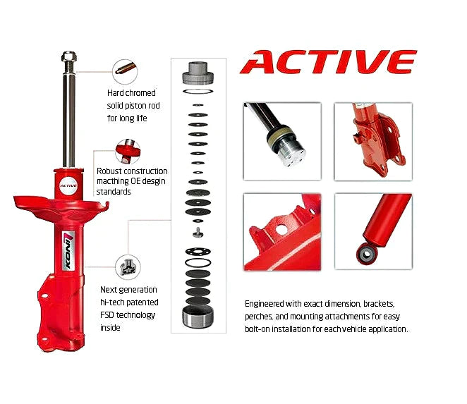 Koni Shock | AUDI Q3/ Skoda Kodiaq / Skoda Superb Sedan 3  2020-2023 Rear Shock