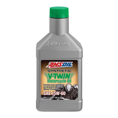 MSVQT-EA | Amsoil | 15W-60 Synthetic V-Twin Motorcycle Oil | 0423