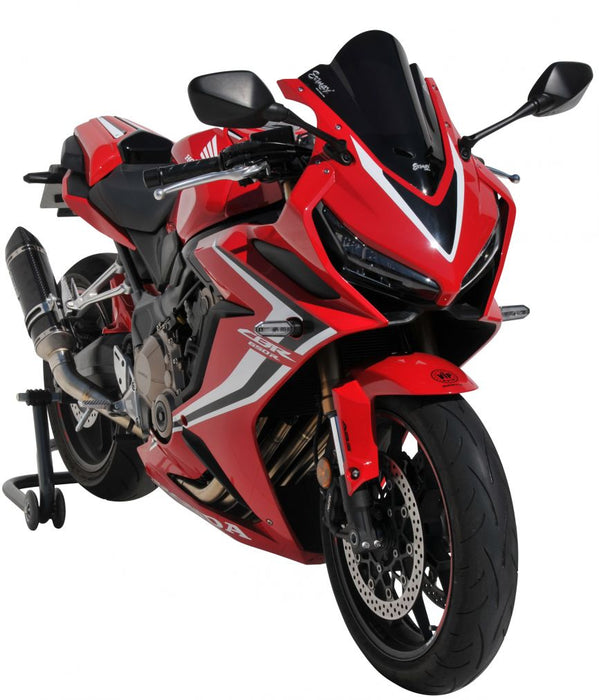 Ermax  Windscreen | Ermax Aeromax Original Size Windshield for CBR 650 R 2019-2020 – Light Black